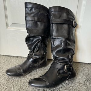 Used black boots – Renaissance Festival